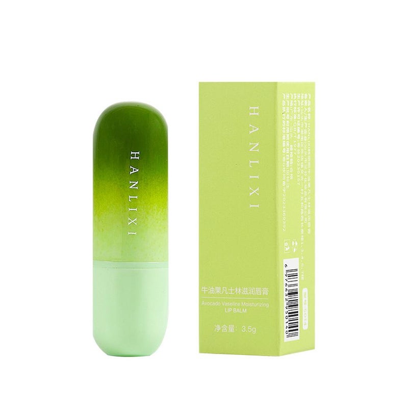 RHQ Vaseline Lip Balm, plant-based moisturizing and hydrating, suitable for both men and women, prevents dryness and cracking, colorless, reduces lip lines.